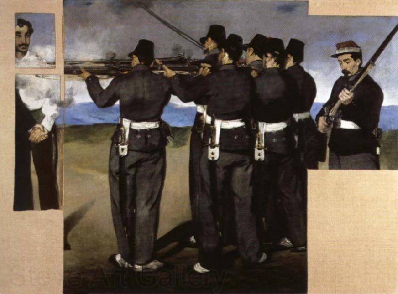 Edouard Manet The Execution of  Maximillian